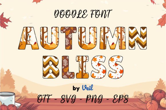 Autumn Bliss: The Whimsical Font for Creative Projects