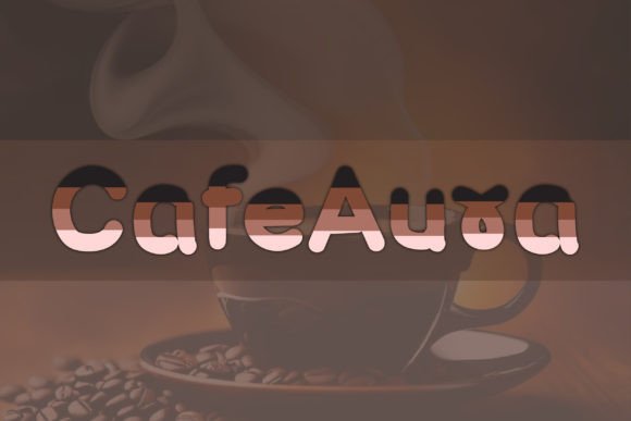 CafeAura: A Font That Feels Like Your Favorite Cup of Coffee