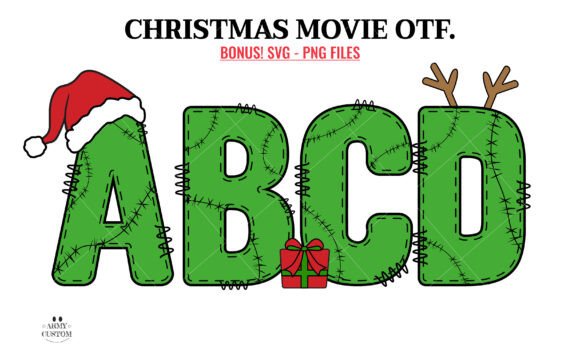 Christmas Movie Font: A Whimsical Touch for Holiday Designs