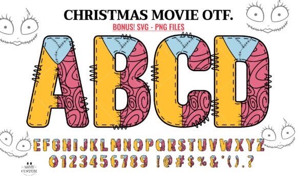 Christmas Movie Sally: A Playful Font for Holiday Designs