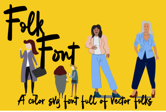 Folk Font: Adding Vibrant Handmade Charm to Every Design