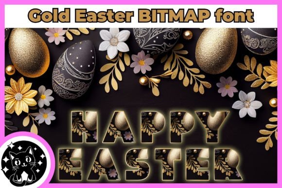 Golden Surprises: Designing with the Easter Egg Font