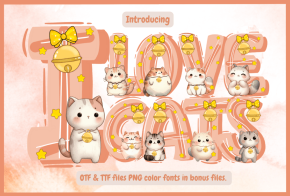 I Love Cats: A Playful Font for Irresistible Designs