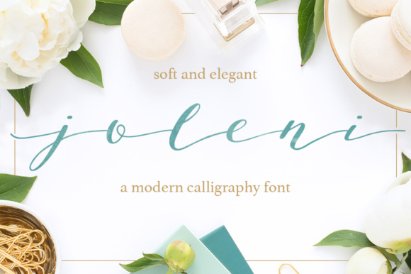 Joleni: A Handmade Font for Elegant Wedding and Branding Projects