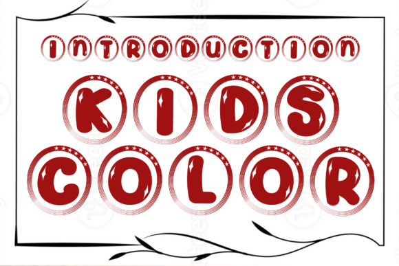 Kids Color: A Font That Brings Playful Energy to Every Design