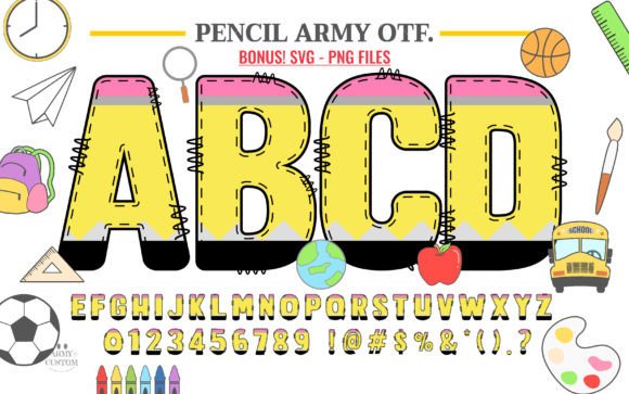 Pencil Army: The Hand-Drawn Font That Brings Projects to Life