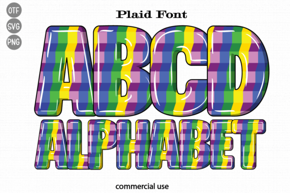 PlaidFont: A Vibrant Toolkit for Standout Creative Projects