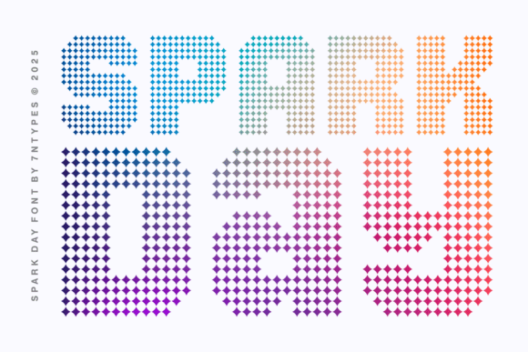 Spark Day: The Geometric Font That Brings Your Designs to Life