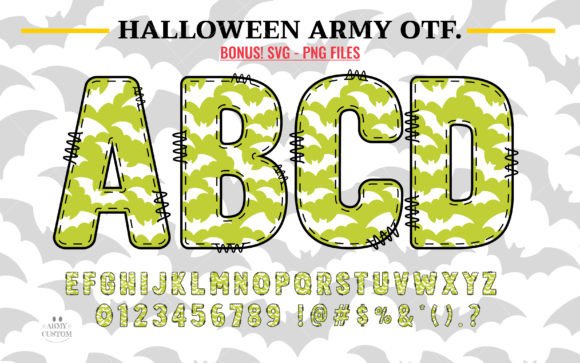 Unleash Spooky Creativity with Halloween Army Bats